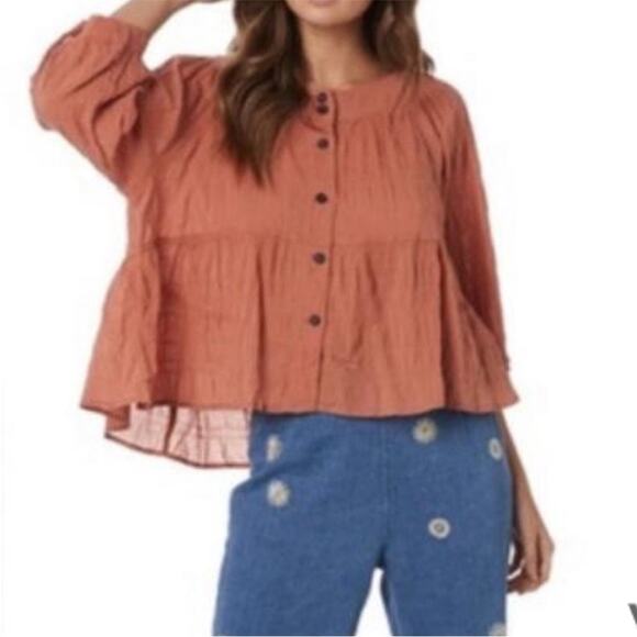 Free People Sea To Shore Top - Picture 1 of 7